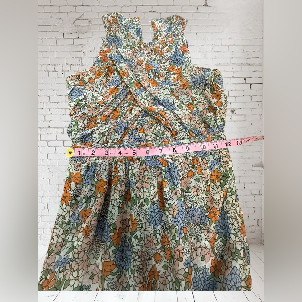 Veronica Beard Floral Silk Chiffon Sleeveless Maxi Dress. Like New. Size:00 - Picture 8 of 15